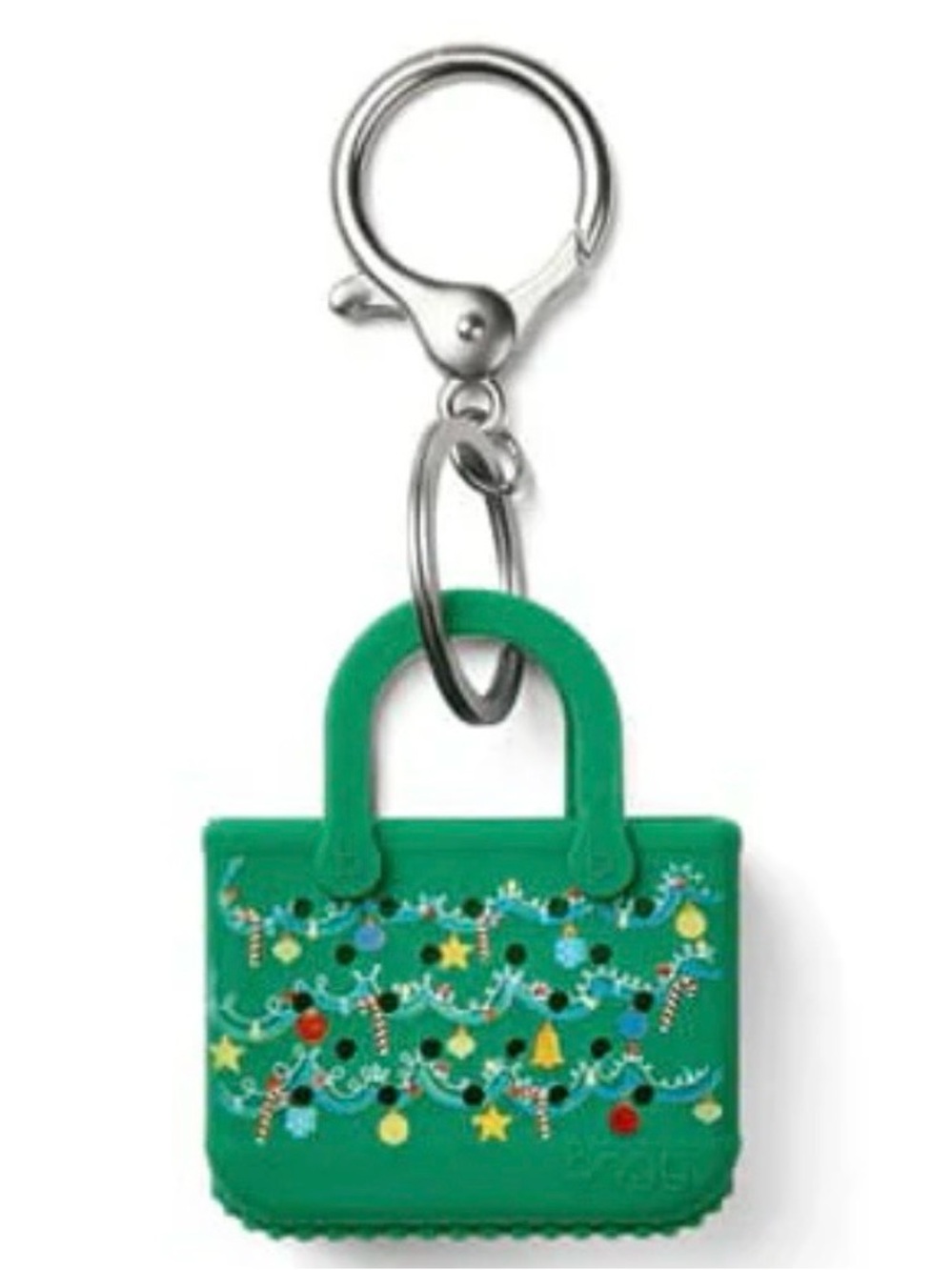 Bogg Bagg Tinsel Tree tote charm / SOLD OUT / HARD TO FIND / NEW in packaging